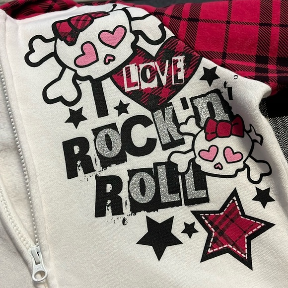 Route 66 Zip Up Hoodie Girls Size XL 14/16 - Picture 4 of 5